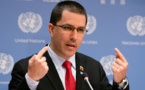 Le chef de la diplomatie vénézuélienne sanctionné par Washington, Moscou proteste