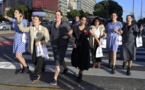 Argentine: cent femmes défilent en hommage à "Evita", née il y a 100 ans