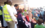 Le candidat Mohamed Lemine El Mourteji préside un meeting à Ouad Naga
