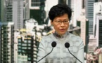 Hong Kong suspend le projet de loi sur l'extradition vers la Chine