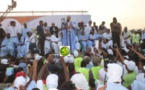 Le candidat Sidi Mohamed Ould Boubacar préside un meeting électoral dans la ville de Rosso