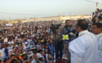 Le candidat Sidi Mohamed Ould Boubacar Ould Boussalef préside un meeting électoral à Nouadhibou