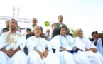 Le candidat Mohamed Ould Maouloud préside un meeting populaire à Nouakchott