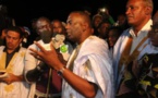 Le candidat Biram Dah Abeid préside un meeting électoral à Nouadhibou