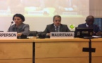 Le Commissaire aux droits de l’homme passe en revue devant la 126eme session de la commission des droits de l’homme relevant des Nations Unies les efforts déployés par la Mauritanie