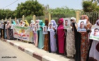 Femmes de Tawassoul en sit-in devant la sûreté nationale