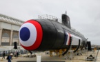 La naissance d'un "chasseur": Macron lance le sous-marin nucléaire Suffren