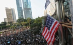 Hong Kong: grosse manifestation devant le consulat américain