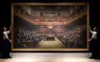 Le Parlement des singes de Banksy adjugé 11,1 millions d'euros, un record pour l'artiste