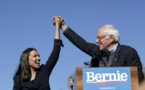 Présidentielle américaine: la jeune star démocrate "AOC" à la rescousse de Bernie Sanders