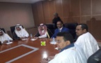 Le président du patronat mauritanien s’entretient avec la délégation du Conseil saoudien de la Choura
