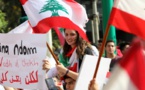Liban: des milliers d'écoliers et d'étudiants mobilisés pour poursuivre la contestation