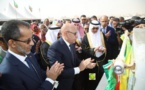 Le Président de la République pose la première pierre d’une nouvelle étape du projet d’extension et de réhabilitation du réseau de distribution d’eau potable dans la ville de Nouakchott