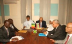 Le ministre des pêches et de l'économie maritime et son homologue sénégalais président une séance de travail