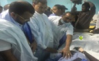 Au nom du Président de la République, le ministre des affaires islamiques effectue une visite de compassion aux victimes de l’accident de Nouadhibou