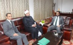Le ministre des Affaires islamiques reçoit le ministre égyptien des Aouqafs