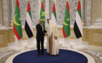 Accueil chaleureux réservé au Président de la République au palais de la Nation d’Abu-Dhabi Abu-Dhabi,  02/02/2020