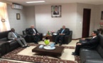 Le ministre des affaires étrangères reçoit les copies des lettres de créance du nouvel ambassadeur d’Afrique du Sud auprès de notre pays