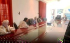 Le président de l'Autorité de la ZFN tient une réunion avec le président de la fédération des commerçants de Nouadhibou