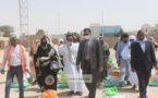 Distribution de kits alimentaires au Ksar