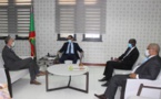 Le ministre de l’Économie et de l’Industrie reçoit le représentant de l’UNICEF en Mauritanie