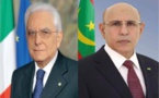 Le Président de la République félicite le Président Italien