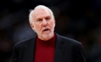 NBA: les Etats-Unis sont "en danger à cause du racisme", déplore Popovich