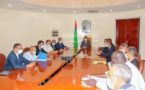 Le Premier ministre tient une réunion de travail avec le bureau exécutif du Patronat mauritanien