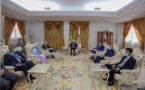 Le Président de la République reçoit le bureau exécutif de l'Association des maires de Mauritanie