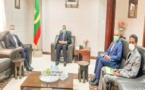 Le ministre des Affaires étrangères reçoit l'ambassadeur du Royaume du Maroc