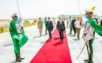 Retour du Président de la République à Nouakchott en provenance de Zouerate