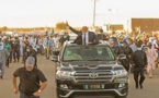 Le président de la République arrive à Kaédi