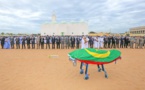 Le Président de la République à la prière funéraire sur le corps de l’ancien Président, Sidi Ould Cheikh Abdallahi