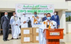 Fourniture de 5000 masques pour soutenir les mesures de précaution au sein de l'Assemblée Nationale
