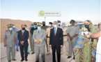 Les ministres de la Défense nationale et de la Santé par intérim visitent d’un hôpital de campagne militaire à Nouakchott