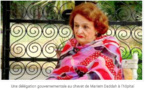 Le gouvernement suit avec attention l'état de santé de Mariem Daddah