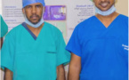 Première opération d’hernie laparoscopique réalisée par des mauritaniens