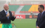 Le Président de la FIFA entame sa tournée africaine par l’inauguration d’un stade en Mauritanie