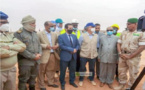 Une mission de l’UE visite le chantier de la base militaire mauritanienne de la force G5 Sahel