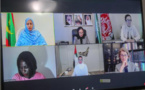 La Première Dame participe au lancement officiel virtuel de l'Année de la femme de l'ISESCO