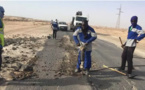 Début des travaux de réhabilitation de la route Nouakchott-Akjoujt