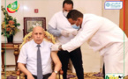 Covid-19 : Le Président Ghazouani reçoit sa première dose de vaccin