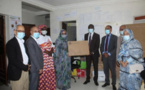 Le FNUAP fait don d’équipements de bureaux et de produits de désinfection à la direction des affaires sociales