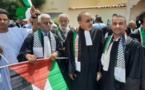 Sit in: ﻿Les avocats condamnent les crimes d’Israël contre le peuple de Palestine