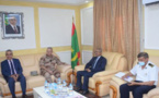 Le ministre de la Défense nationale reçoit le commandant de la force Barkane