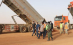 Le ministre de l’Équipement s’enquiert de l’état des travaux de construction de certains tronçons de la route Nouakchott– Aleg
