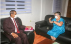 Le ministre de l’Elevage s’entretient avec la directrice de l’AFD en Mauritanie