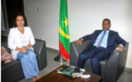 Le ministre de l’Equipement s’entretient avec l’ambassadrice d’Espagne
