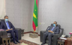 Le ministre des Affaires étrangères reçoit l’ambassadeur du Maroc