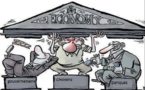 Des membres du gouvernement tiennent une réunion avec la mission de la Banque mondiale